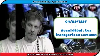 04/09/1997 - Avant Débat - Les transports en commun