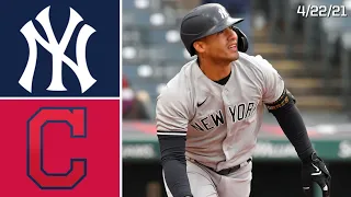 New York Yankees @ Cleveland Indians | Game Highlights | 4/22/21