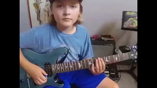 This kid is INSANE !🎸🔥