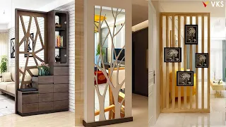 Modern Partition Wall Living Room Interior Design | Room Divider | Room Separator For Dining Kitchen