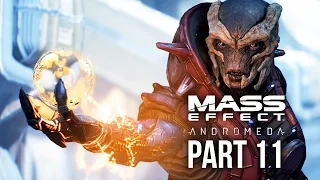 MASS EFFECT ANDROMEDA Walkthrough Part 11 - A TRAIL OF HOPE (Female) Full Game