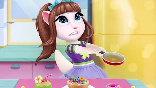 🍰🍰Bake With Me! 🍰🍰Sweet Treats in My Talking Angela 2  |,🎵💃 Dance With Me! ♫ Virtual Dance Party