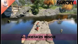 Far Cry 4 - All Hostages Rescue Quests Nicely Done ( Expert Difficulty, 1080p/60Fps )