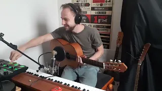 Joseph Joseph | Learning how to deal with Boss RC-505 mk2 looper | gypsy jazz swing acoustic guitar