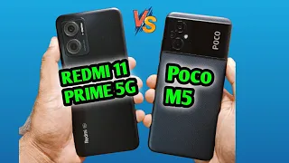 Redmi 11 Prime 5G Vs Poco M5 Speed Test & Camera Comparison |