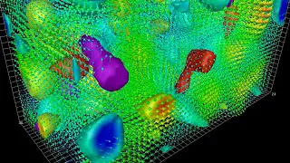 Topological Charge, Electric Field, Magnetic Field