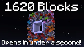 Extremely Fast and Compact 5x5 (Opens in .75 Seconds, 1620 Blocks)