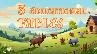 3 Educational Fables For Kids | Bedtime Stories for Kids in English | Kids Stories