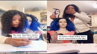 Me VS Teacher Victoriaadeyinkaa Funny Tik Tok Compilation 2020 #6