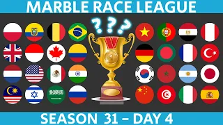 Marble Race League Season 31 DAY 4 Marble Race in Algodoo