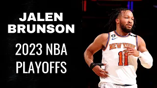 Best of Jalen Brunson: 2023 NBA Playoffs Highlights