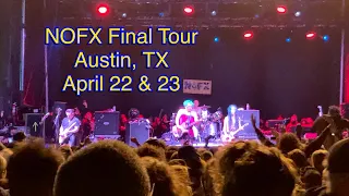 NOFX Final Tour - Austin, TX - Clips