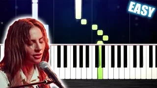 Lady Gaga - Always Remember Us This Way - EASY Piano Tutorial by PlutaX