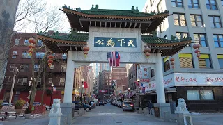 Walking Boston Chinatown (January 30, 2021)