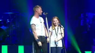 Ronan and his daughter in Dublin 2016 with Think I don't remember