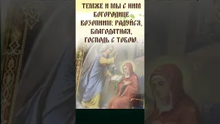 Наконец-то, БЛАГАЯ ВЕСТЬ! С Праздником Благовещения Пресвятой Богородицы