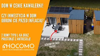 Ile kosztuje zakup i utrzymanie? DOMY MODUŁOWE w cenie kawalerki - wynajem/ mieszkanie całoroczne