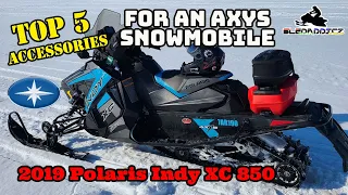 Top 5 Accessories for a Polaris AXYS Snowmobile