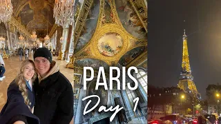 Paris, France Vlog Day 1: The Palace of Versailles + dinner with a view of the Eiffel Tower
