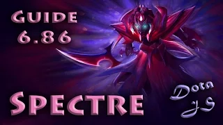 Dota 2 Spectre guide 6.86 Женский гайд на Спектру