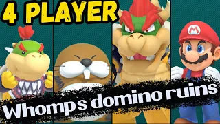 Super Mario Party – Whomp's Domino Ruins 4 Player | 15 Turns 2021