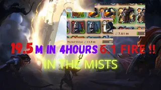 fire staff in mists made me almost 20M in 4 hours | Albion Online