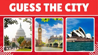 🌆 Guess the City Quiz Challenge! Test Your Global Urban Knowledge 🏙️ | Cityscape Trivia Game