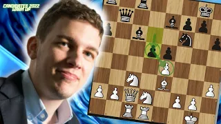 Chess is a battle for ONE SQUARE! - Svidler vs Duda - Sicilian Defense, Moscow Variation