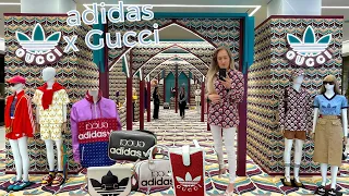 GUCCI x Adidas Pop-up store VLOG ft. handbags, ready to wear, shoes - Alsterhaus | Lesley Adina