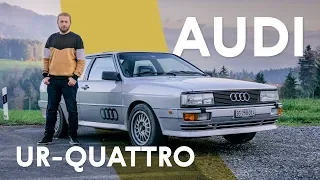 AUDI UR-QUATTRO: the four-wheel drive king | test-drive and history