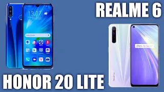 Realme 6 vs Honor 20 Lite. Посмотри кто лучше!