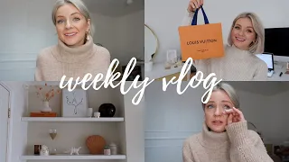 WEEKLY VLOG / Life Update, Louis Vuitton unboxing, Shelf styling and Endometriosis diagnosis.