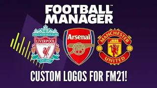 FULL LOGO PACK IN FOOTBALL MANAGER 2021 - FM21 Tutorial