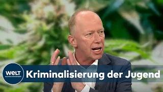 CANNABIS LEGALISIERUNG: Klartext von Richter - Brandrede für Freigabe von Marihuana | WELT Interview