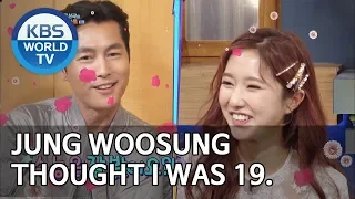 Lee Hyesung "Jung Woosung thought I was 19 years old." [Happy Together/2019.05.30]