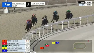 Gulfstream Park Carrera 8 - 30 de Julio 2023