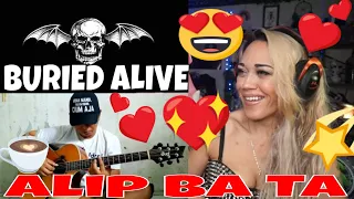 Alip Ba Ta "Buried Alive" REACTIOn | Avenged Sevenfold Cover | Just Jen Reacts | YESSSSS!!!