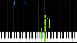 HOW TO PLAY: "Girl On Fire" - Alicia Keys // [EASY] Piano Tutorial (Synthesia)