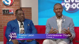A commissioner and a pastor join forces to help save our youth and make the community safe