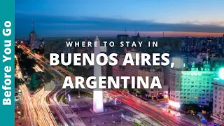 7 Best Places to STAY in BUENOS AIRES (WHERE TO STAY? LA BOCA? PALERMO? SAN TELMO? BELGRANO?)