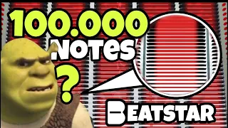 I created the 100000 Notes Beatstar custom song 🤯