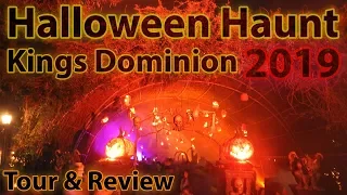 Halloween Haunt 2019 | Tour & Review | Kings Dominion | October 2019