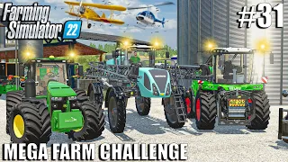 PREPARING THE FARM FOR SILAGE!!! | MEGA FARM Challenge | Farming Simulator 22