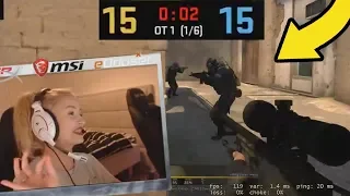 INSANE LAST SECOND CLUTCH! AMAZING ONE CLIP DEAGLE ACE! DAILY DOSE OF CS:GO #44