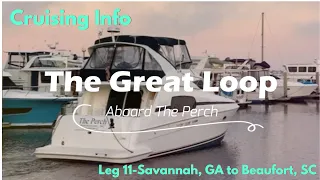 Great Loop Cruising Info: Leg 11-Savannah, GA to Beaufort, SC