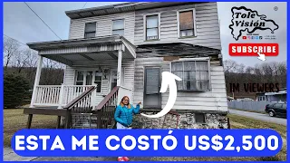 CASAS En Venta Desde $1,200 Dólares en Pensilvania 🏡 2023 ¿Cómo Se Consiguen? | Shenandoah, PA