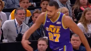 Rudy Gobert ejected from game | Jazz vs Rockets