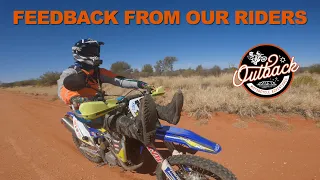 What riders say about our tours!︱Outback Motorcycle Adventures