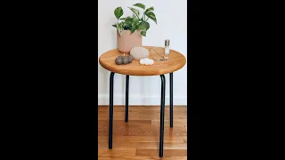 Quick + EASY Ikea Hack! Making a Side Table
