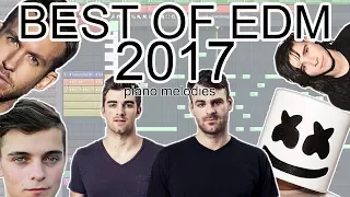 Best EDM Song Melodies of 2017 Piano Medley (MIDI + FLP) (FL Studio 12)